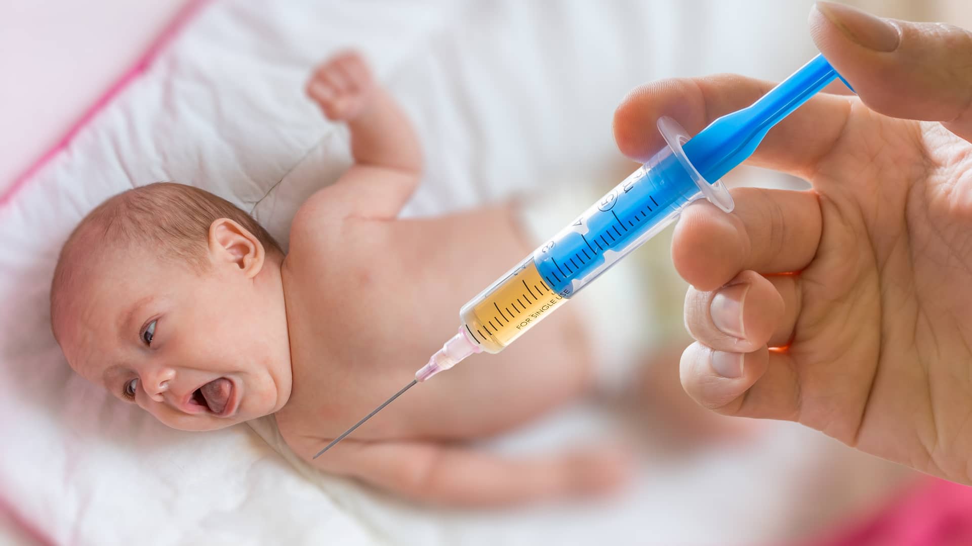 Vacunas en bebés de 4 meses